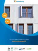Cover thumbnail of the Kömmerling EuroFutur Elegance technical data sheet PDF