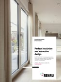 Cover thumbnail of the Rehau Euro-Design 70 technical data sheet (PDF)