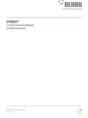 Миниатюра PDF с поперечными сечениями профилей Rehau Synego